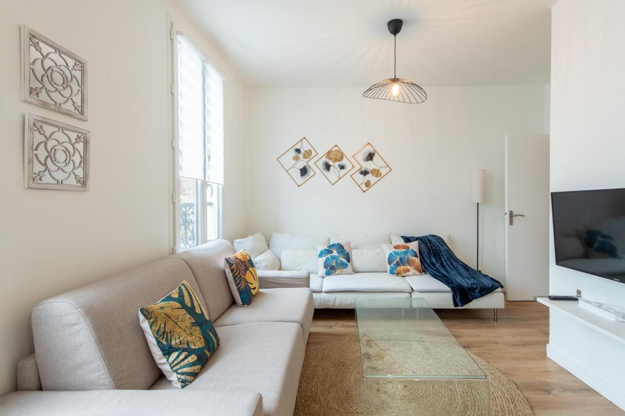Spacious And Bright 2-Bedroom Large Apartment Very Close To Paris - Near Metro Boulogne-Billancourt Exterior foto